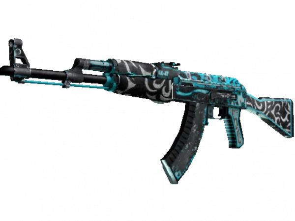 StatTrak™ AK-47 | Frontside Misty (Battle-Scarred)