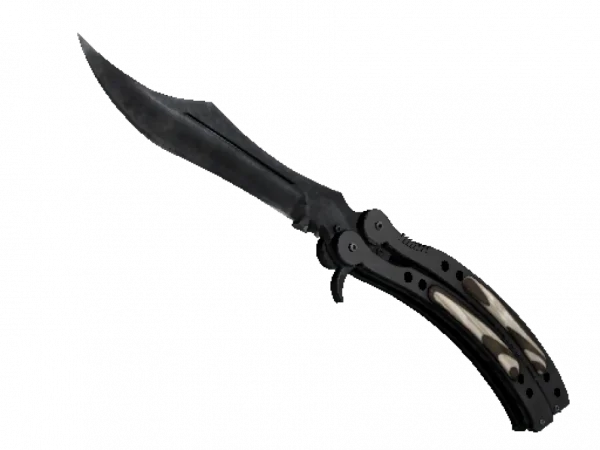 ★ StatTrak™ Butterfly Knife | Black Laminate (Field-Tested)