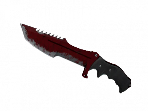 ★ Huntsman Knife | Crimson Web (Battle-Scarred)