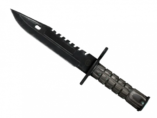 ★ M9 Bayonet | Black Laminate (Well-Worn)