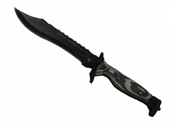 ★ StatTrak™ Bowie Knife | Black Laminate (Battle-Scarred)