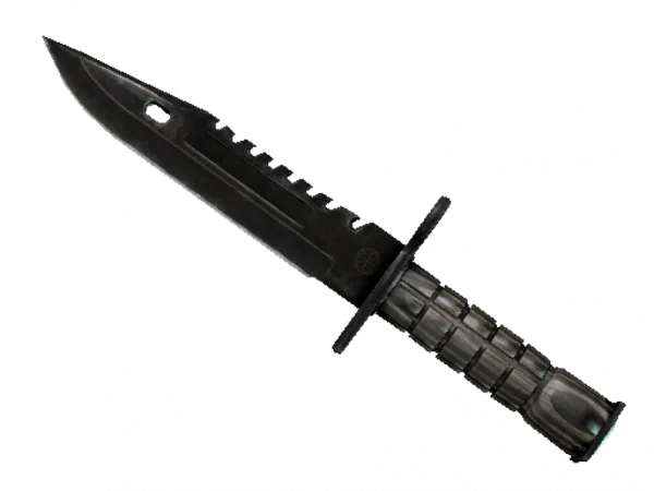 ★ M9 Bayonet | Black Laminate (Battle-Scarred)