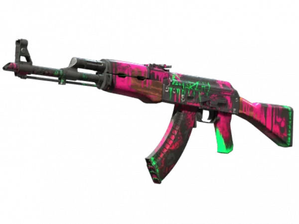 AK-47 | Neon Revolution (Battle-Scarred)