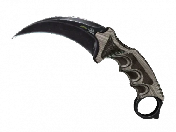 ★ Karambit | Black Laminate (Minimal Wear)