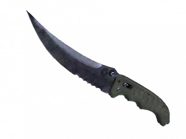 ★ StatTrak™ Flip Knife | Blue Steel (Field-Tested)