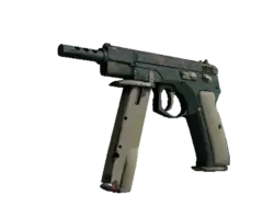 CZ75-Auto | Green Plaid (Well-Worn)