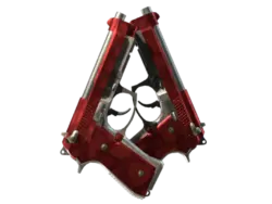 Dual Berettas | Hemoglobin (Minimal Wear)