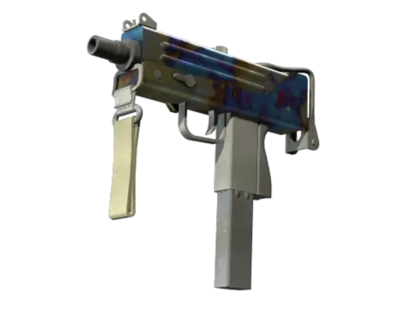 MAC-10 | Case Hardened (Well-Worn)