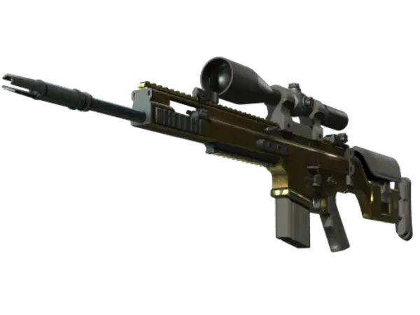 SCAR-20 | Brass (Battle-Scarred)