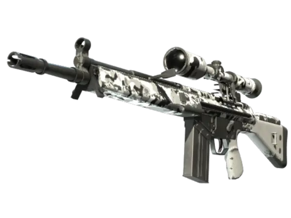 Souvenir G3SG1 | Polar Camo (Well-Worn)