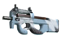 Souvenir P90 | Glacier Mesh (Minimal Wear)