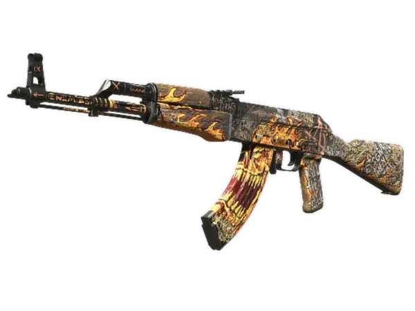 StatTrak™ AK-47 | Searing Rage (Minimal Wear)