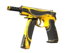StatTrak™ CZ75-Auto | Yellow Jacket (Well-Worn)