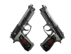 StatTrak™ Dual Berettas | Balance (Factory New)