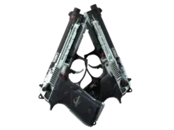 StatTrak™ Dual Berettas | Dezastre (Minimal Wear)