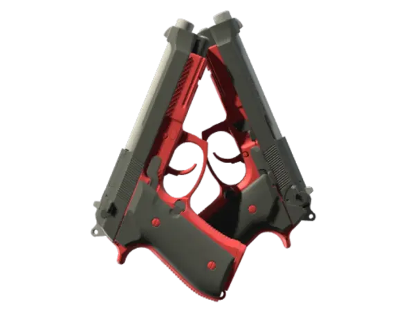 StatTrak™ Dual Berettas | Panther (Factory New)
