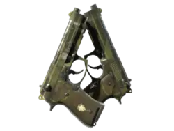 StatTrak™ Dual Berettas | Retribution (Well-Worn)