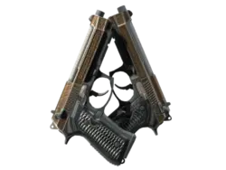 StatTrak™ Dual Berettas | Tread (Factory New)