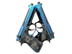 StatTrak™ Dual Berettas | Urban Shock (Factory New)