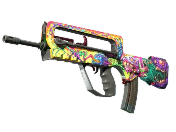 StatTrak™ FAMAS | Bad Trip (Well-Worn)