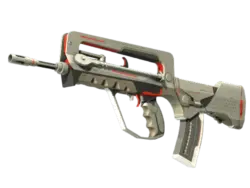 StatTrak™ FAMAS | Mecha Industries (Well-Worn)