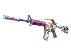 StatTrak™ M4A1-S | Vaporwave (Well-Worn)