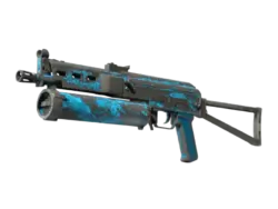 StatTrak™ PP-Bizon | Blue Streak (Battle-Scarred)