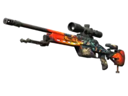 StatTrak™ SSG 08 | Dragonfire (Factory New)