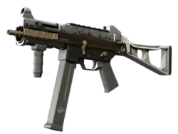 UMP-45 | Gold Bismuth (Minimal Wear)