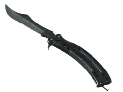 ★ StatTrak™ Butterfly Knife | Damascus Steel (Battle-Scarred)