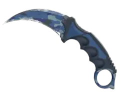 ★ StatTrak™ Karambit | Bright Water (Well-Worn)