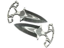 ★ StatTrak™ Shadow Daggers | Black Laminate (Minimal Wear)
