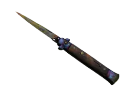 ★ StatTrak™ Stiletto Knife | Case Hardened (Battle-Scarred)