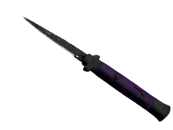 ★ StatTrak™ Stiletto Knife | Ultraviolet (Well-Worn)