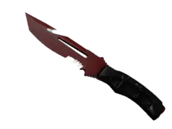 ★ StatTrak™ Survival Knife | Crimson Web (Field-Tested)