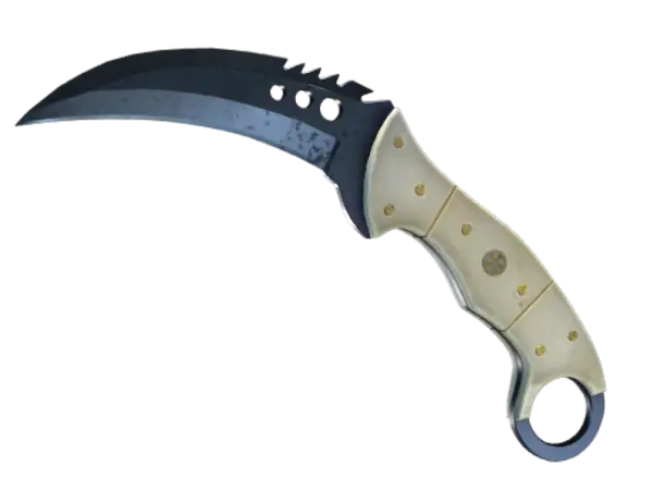 ★ StatTrak™ Talon Knife | Blue Steel (Battle-Scarred)