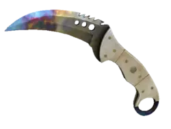 ★ StatTrak™ Talon Knife | Case Hardened (Well-Worn)