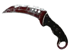★ StatTrak™ Talon Knife | Crimson Web (Battle-Scarred)