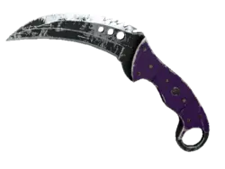 ★ StatTrak™ Talon Knife | Ultraviolet (Battle-Scarred)