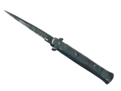 ★ Stiletto Knife | Night Stripe (Battle-Scarred)