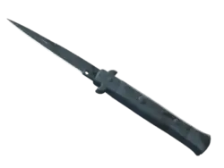 ★ Stiletto Knife | Night Stripe (Well-Worn)