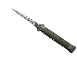 ★ Stiletto Knife | Safari Mesh (Battle-Scarred)
