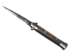 ★ Stiletto Knife | Stained (Battle-Scarred)