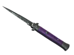 ★ Stiletto Knife | Ultraviolet (Battle-Scarred)
