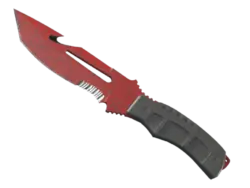 ★ Survival Knife | Crimson Web (Well-Worn)