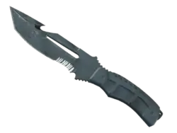 ★ Survival Knife | Night Stripe (Battle-Scarred)