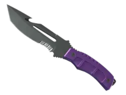 ★ Survival Knife | Ultraviolet (Well-Worn)
