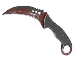 ★ Talon Knife | Crimson Web (Battle-Scarred)