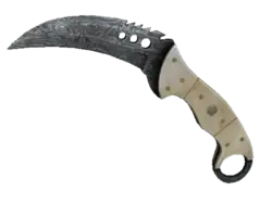 ★ Talon Knife | Damascus Steel (Battle-Scarred)