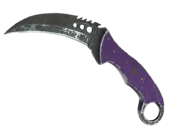 ★ Talon Knife | Ultraviolet (Battle-Scarred)